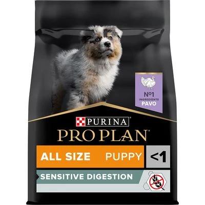 PURINA PRO PLAN All Sizes Puppy Sensitive Digestion Sin Cereales Con Pavo 4 PURINA PRO PLAN All Sizes Puppy Sensitive Digestion Sin Cereales Con Pavo - Imagen 2