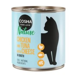 Cosma Nature 6 X 280 G -Paws Tienda 104069 pla cosma nature chickentunacheese 280g 6