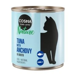 Cosma Nature 6 X 280 G -Paws Tienda 104070 pla cosma nature tunaanchovy 280g 4