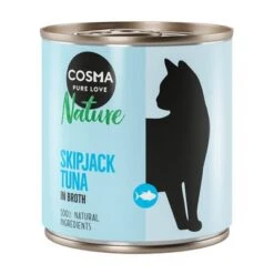 Cosma Nature 6 X 280 G -Paws Tienda 104073 pla cosma nature skipjack 280g 6