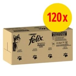 Jumbopack Felix Sensations 120 X 85 G