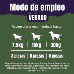 PURINA Adventuros Rico En Venado Con Granos Ancestrales -Paws Tienda 142397 adventuros hundesnacks venison es 120g hs 05 4