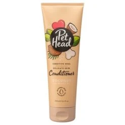 Pet Head Sensitive Soul Champú, Acondicionador Y Spray Para Perros -Paws Tienda 160096 pla companyofanimals pethead sensitivesoul conditioner 250ml hs 01 0