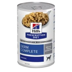 Hill’s Prescription Diet Derm Complete Comida Húmeda Para Perros -Paws Tienda 179109 pla hills prescriptiondiet caninederm complete hs 01 5