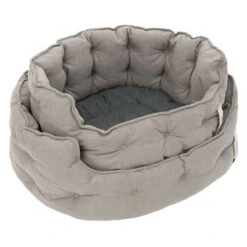Cama Cozy EcoLIFE Gris Para Perros -Paws Tienda 180712 180713 cozy ecolife grau fg 6381 8