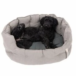 Cama Cozy EcoLIFE Gris Para Perros -Paws Tienda 180713 cozy ecco life pudel fg 6841 2