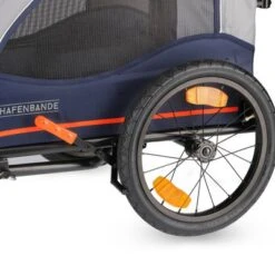 Remolque Para Ir En Bicicleta HAFENBANDE Cabby M Para Perros -Paws Tienda 185096 hafenbande fahrradanhaenger m htb2103 hs22 3