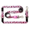 Correa Ajustable Max & Molly Leopard Pink Para Perros -Paws Tienda 190422 190423 190996 pla maxnmolly multifunktionsleine leopardpink hs 01 8