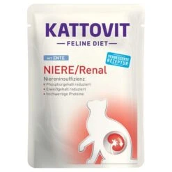 Kattovit Renal En Bolsitas Pack Mixto - 12 X 85 G -Paws Tienda 193269 pla finnern kattovit niererenal ente pouches 85g hs 01 0