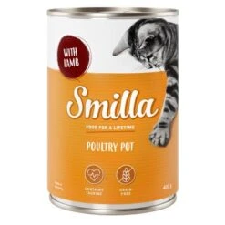Smilla Tierna Ave 24 X 400 G - Pack Ahorro -Paws Tienda 1 28069 pla smilla poulrypot lamb 400g 0
