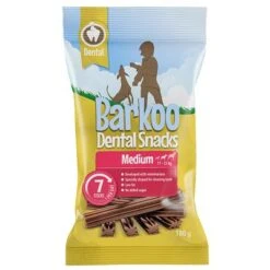 PROMO: Pack 224 Uds. Barkoo Dental Snacks Para Perros -Paws Tienda 1 barkoo dental medium 180g 1000x1000 5