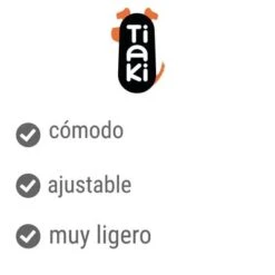 Arnés TIAKI Neoprene Gris Para Perros -Paws Tienda 1 benefits template accesories 1000x1000 int 4 4