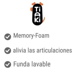 Colchón Ortopédico TIAKI Outdoor Para Perros -Paws Tienda 1 benefits template accesories 1000x1000 int 9 5