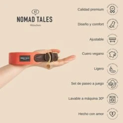 Collar Nomad Tales Bloom Caramelo Para Perros -Paws Tienda 2022 12 nomadtales usps collarbloom 1000x1000 es 2