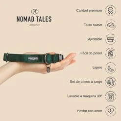 Collar Nomad Tales Blush Vino Para Perros -Paws Tienda 2022 12 nomadtales usps collarblush 1000x1000 es 1