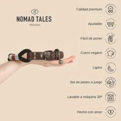 Collar Nomad Tales Spirit ébano Para Perros -Paws Tienda 2022 12 nomadtales usps collarspirit 1000x1000 es 1