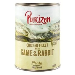 Purizon Adult 6 X 400 G Comida Húmeda Sin Cereales Para Perros 19 Purizon Adult 6 X 400 G Comida Húmeda Sin Cereales Para Perros -Paws Tienda 209098 pla purizon wild 400g 7 1