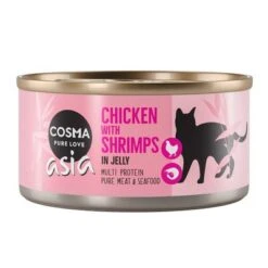 Cosma Asia En Gelatina 24 X 170 G -Paws Tienda 21758 pla cosma asia chickenshrimps 170g 3