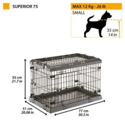 Jaula De Transporte Ferplast Superior Para Perros 34 Jaula De Transporte Ferplast Superior Para Perros -Paws Tienda 217881 ferplast transportbox superior hs 13 4