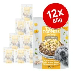 Applaws Taste Toppers En Bolsitas Para Perros 12 X 85 G -Paws Tienda 236299 applaws tastetoppers sosse huhn erbsen 12x85g hs 02 1