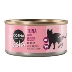 Cosma Asia En Gelatina 24 X 170 G -Paws Tienda 264896 pla cosma asia tuna beef can 170g 7