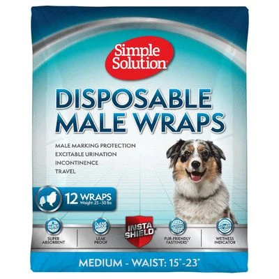 Simple Solution Pañal Desechable Para Perros Macho 5 Simple Solution Pañal Desechable Para Perros Macho - Imagen 3