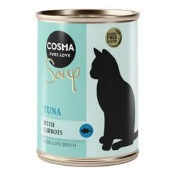 Cosma Soup Sopa Para Gatos 24 X 100 G - Pack Ahorro -Paws Tienda 275296 pla cosma soup tuna 100g 1000x1000 7