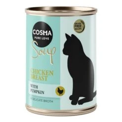 Cosma Soup Sopa Para Gatos 24 X 100 G - Pack Ahorro -Paws Tienda 275396 pla cosma soup chicken 100g 1000x1000 8