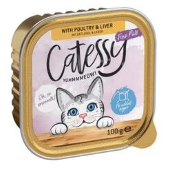 Catessy En Tarrinas 32 X 100 G - Pack Mixto -Paws Tienda 27635 pla catessy feinepastete gefluegelleber 100g 7