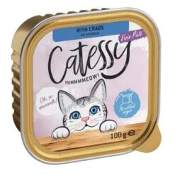 Catessy En Tarrinas 32 X 100 G - Pack Mixto -Paws Tienda 27635 pla catessy feinepastete krabben 100g 6