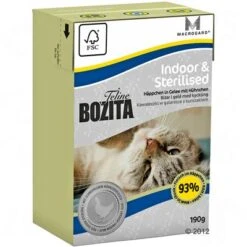 Bozita Feline Tetra Recart 12 X 190 G -Paws Tienda 302460 bozita feline sterilized 1