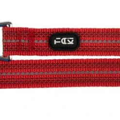 Correa Ajustable TIAKI Reflective Rubber Roja Para Perros -Paws Tienda 323007 reflective rubber 2m fg 1260 4