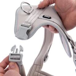 Arnés TIAKI Neoprene Gris Para Perros -Paws Tienda 323034 neoprene geschirr xl grau fg 8080 0