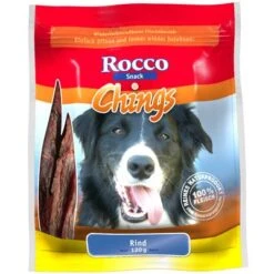 Megapack Rocco Chings Originals Láminas De Carne Para Perros 15 X 250 G 33 Megapack Rocco Chings Originals Láminas De Carne Para Perros 15 X 250 G -Paws Tienda 32486 PLA Rocco Chings Rind semi Moist 120 g 3