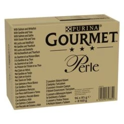 Gourmet Perle En Sobres 96 X 85 G 23 Gourmet Perle En Sobres 96 X 85 G -Paws Tienda 345096 pla megapack gourmet perle lachs 96x85g hs 01 9
