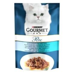 Gourmet Perle En Sobres 96 X 85 G 25 Gourmet Perle En Sobres 96 X 85 G -Paws Tienda 345196 jumbopack gourmet perle 96x85g oceanfish tuna 3
