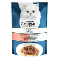 Gourmet Perle En Sobres 96 X 85 G 24 Gourmet Perle En Sobres 96 X 85 G -Paws Tienda 345196 jumbopack gourmet perle 96x85g salmon whitefish 3
