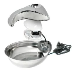 No Brand Fuente De Agua Para Mascotas Raindrop -Paws Tienda 35367 PLA Schulze Trinkbrunnen Rainbow Edelstahl 3