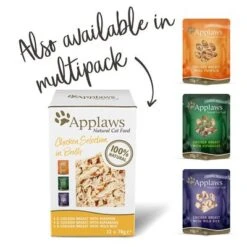Applaws Selection 12 X 70g -Paws Tienda 361999 applaws pouch bruehe huhn 70g hs 04 5