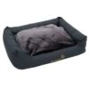 Cama Sleepy Time -Paws Tienda 36374 PLA Hundebett Sleepy Time grey mit Kissen 3