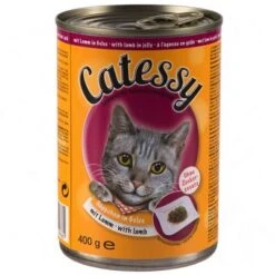 Catessy Bocaditos 12 X 400 G En Latas -Paws Tienda 373821 catessy gelee lamm 8 1
