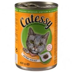 Catessy Bocaditos 12 X 400 G En Latas -Paws Tienda 373821 catessy gelee rind 9 1
