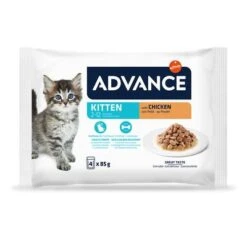 Advance Kitten Con Pollo Comida Húmeda Para Gatos -Paws Tienda 398301 pla advance kitten huhn hs 01 7