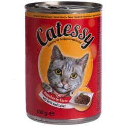Catessy Bocaditos 24 X 400 G En Latas - Pack Ahorro -Paws Tienda 400g ente und leber 1000x10 4