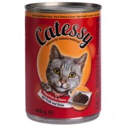 Catessy Bocaditos 24 X 400 G En Latas - Pack Ahorro -Paws Tienda 400g kalb und huhn 1000x100 1