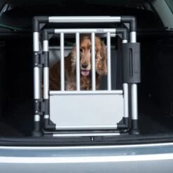 Jaula De Transporte Trixie De Aluminio 33 Jaula De Transporte Trixie De Aluminio -Paws Tienda 42572 trixie transportbox alu fg 3589 7