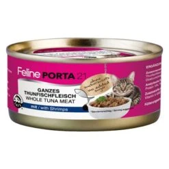 Feline Porta 21 Comida Para Gatos 6 X 156 G -Paws Tienda 4635 pla felineporta21 tunashrimps 156g 9