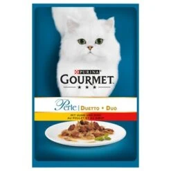 Gourmet Perle En Sobres 24 / 26 X 85 G -Paws Tienda 55984 pla nestle gourment huhnrind 85g 6