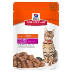 Hill's Science Plan Hill's Adult Para Gatos -Paws Tienda 57473 pla hills adultoptimalcare beef 0