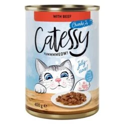 Catessy Bocaditos 12 X 400 G En Latas -Paws Tienda 59434 pla catessy jelly beef 400g 9